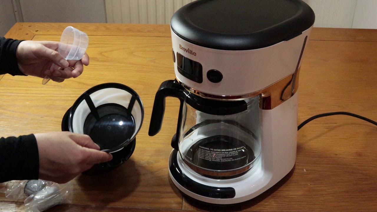 Easy Measure Filter Coffee Machine: Breville 