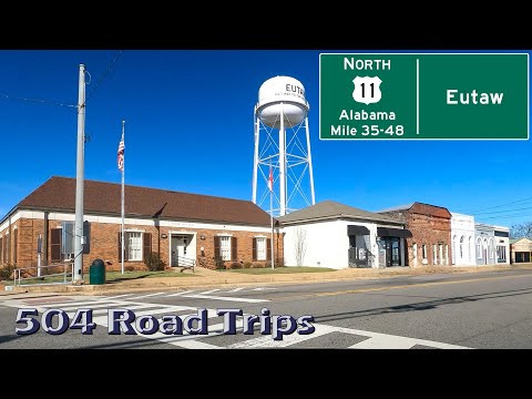 Road Trip #873 - US-11 N - Alabama Mile 35-48 - Eutaw