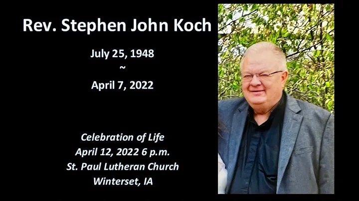 2022-04-12 Celebration of Life Service for Rev. St...