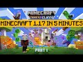 Minecraft 1.17 in 5 minutes...