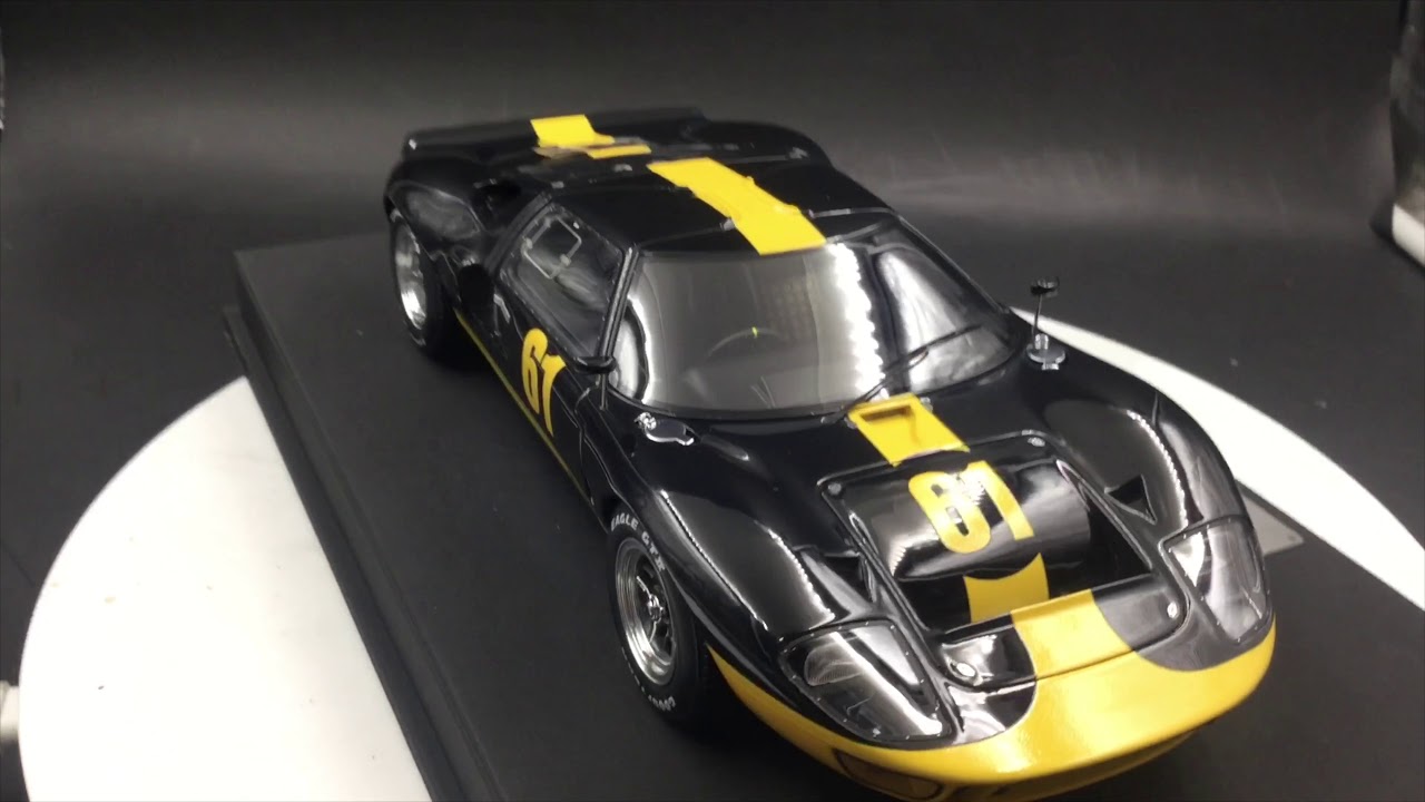 1/18 DreamPower Ford GT40 MK1 black/yellow 