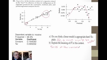 Video 46   Residual Plots