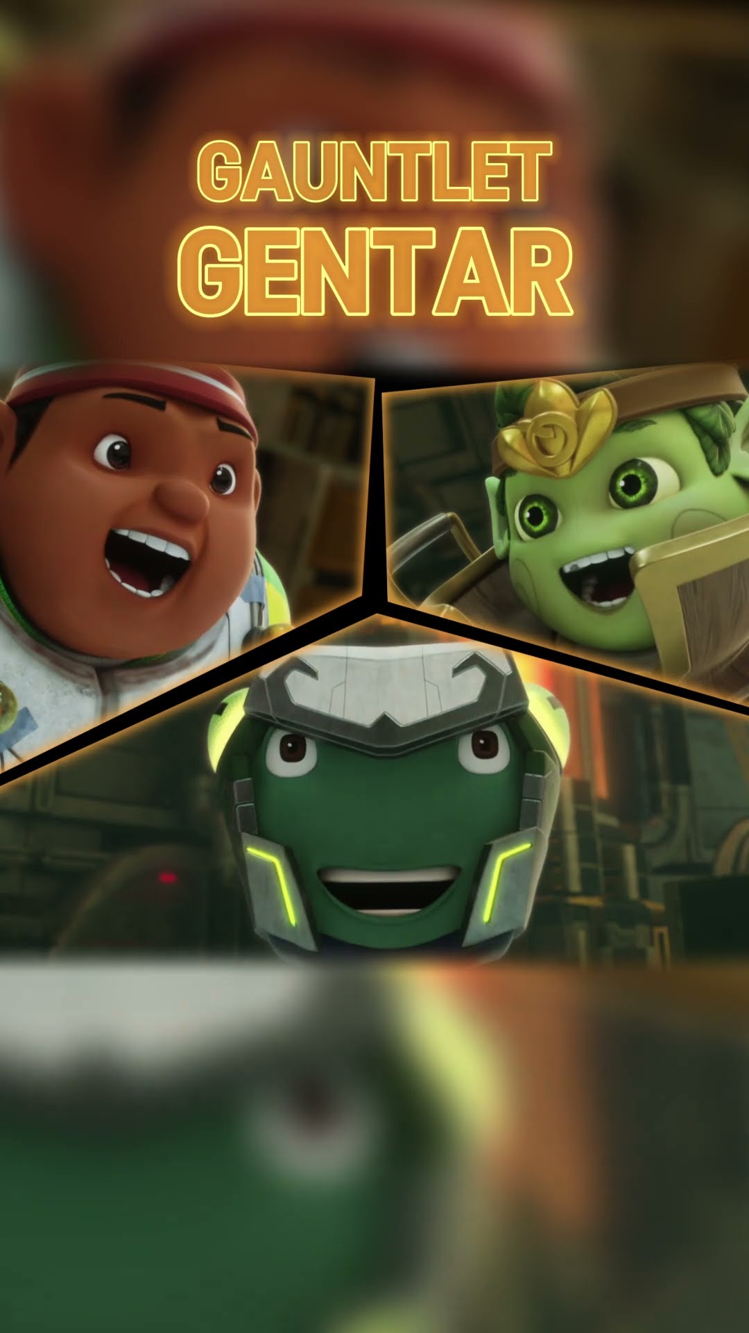 Kan abang kawasan dah marah! ??#BoBoiBoyGentar #Seterong #MONSTA