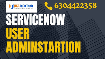 ServiceNow User Administration explained in detail by Uday Gadiparthi.Contact us at 6304422358