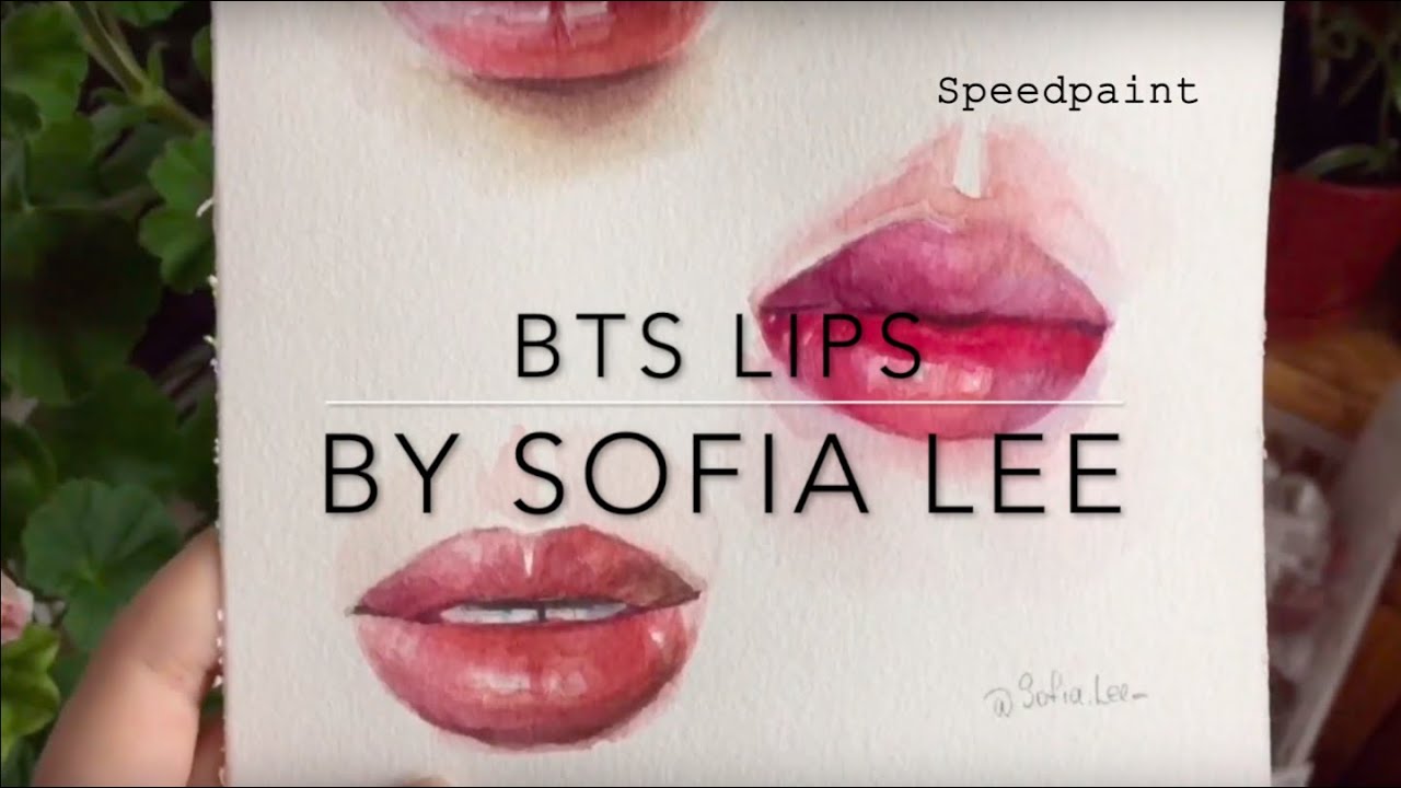 BTS Lips Speedpaint/ by Sofia Lee camera iphone 8 plus apk