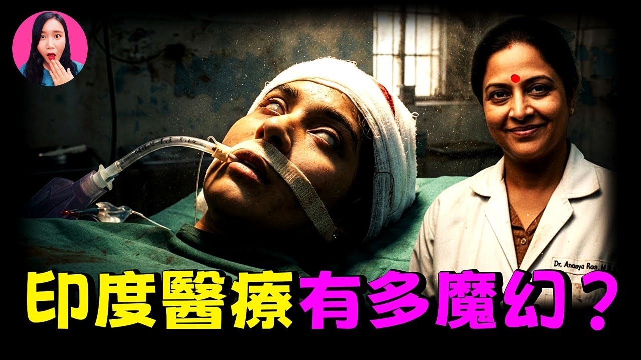 印度醫療有多離譜？手術途中，醫生突然跑路？！自行麻醉，自己給自己做手術？? [驚掉下巴 | 小烏]