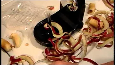 Nancy Today: How to use an apple peeler corer