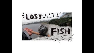 first salmon on the fly! Does this guy count? (30kph wind!)