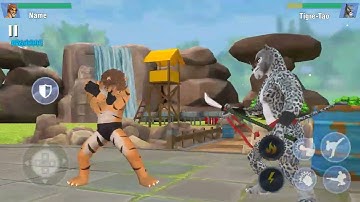 KungFu Tiger Vs Cheetah Ultimate Fight // KungFu Animals Gameplay all levels Android iOS
