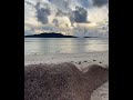 POV: You woke up at 6am for this - La Digue beach Timelapse ❤️