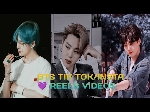 BTS Tik Tok/Insta Reels Videos..😍💯🔥🥰💘😘🥰💖❣️🤩🔥💜 #bts