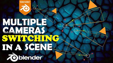 Setup and Switch Between MULTIPLE CAMERAS in a Blender Scene  - Blender Tutorial