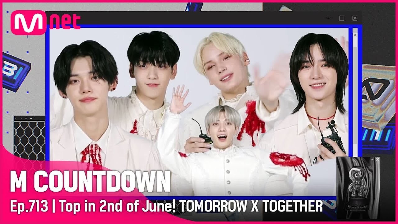 ENG] Top in 2nd of June, 'TOMORROW X TOGETHER' with '0X1=LOVESONG