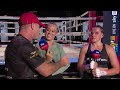 Chantelle Cameron reacts to defeating Mikaela Mayer & becoming unified super welterweight champion