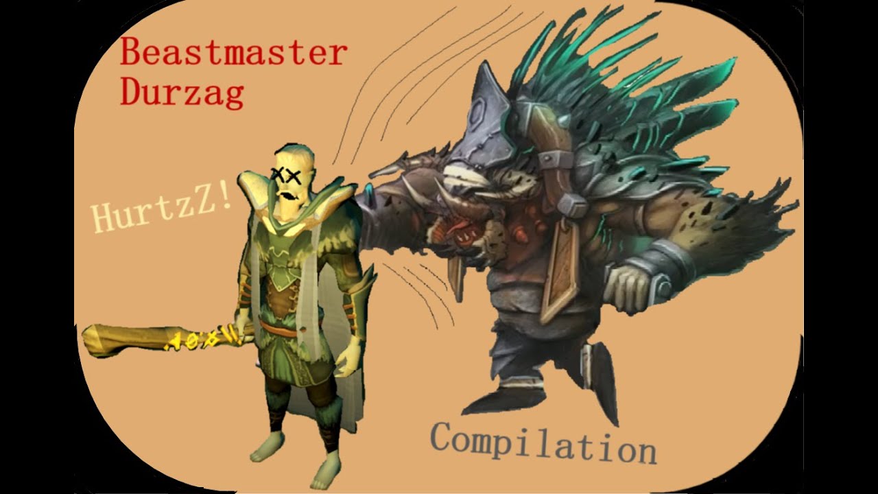 A Defence Pure's Compilation at Beastmaster Durzag Raid (mostly base tank)