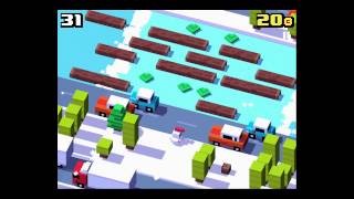 Crossy Road Endless Arcade Hopper [iPad Gameplay] Play 12 Festive Chicken screenshot 3