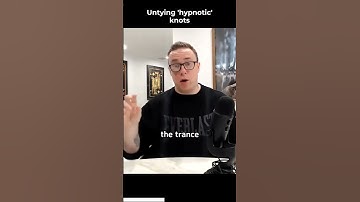 untying hypnotic knots #conversationalhypnosis #learnhypnosisforfree #short #hypnosis #nlp
