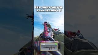 Best Weapons for Rank Season 4-5 #codm #codmobile #callofdutymobile