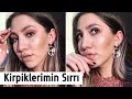 KİRPİKLERİMİN SIRRI? | Maskara Sürme Tekniğim ve Yaptığım Bakımlar