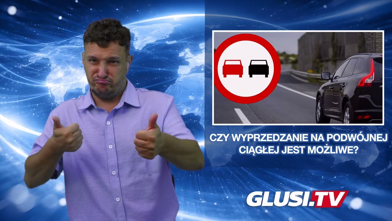 Czy wyprzedzanie na podwójnej ciągłej jest możliwe?