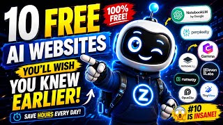 FREE AI websites can save you HOURS 🚀 #viralvideo #viral #ai #aitools #website #aitools #techtips  