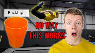 We Let RANDOM Decide Our Trampoline Tricks...