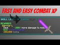 The FASTEST Way To Get Combat XP in Hypixel Skyblock!!