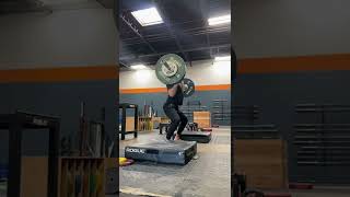 Power Clean from Low Blocks