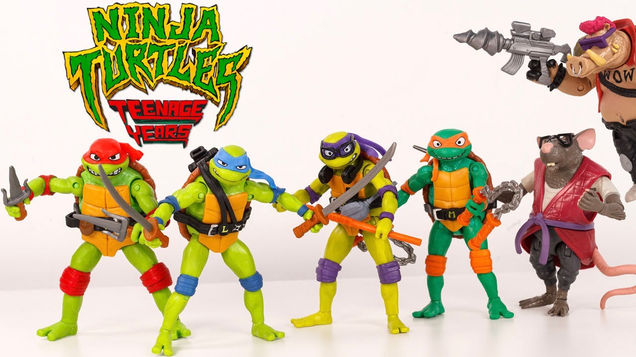 TORTUES NINJA Teenage Years: Je découvre Les Figurines du Film