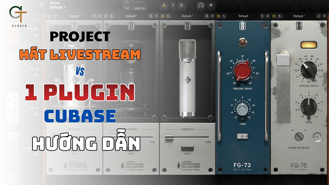 Hát Livestream chỉ với 1 Plugin duy nhất - Đơn giản, chi tiết | Hướng dẫn phần mềm Cubase 2026