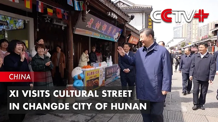 Xi Visits Cultural Street in Changde City of Hunan - DayDayNews