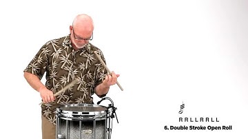 Pearl Drum Rudiments - Double Stroke Open Roll