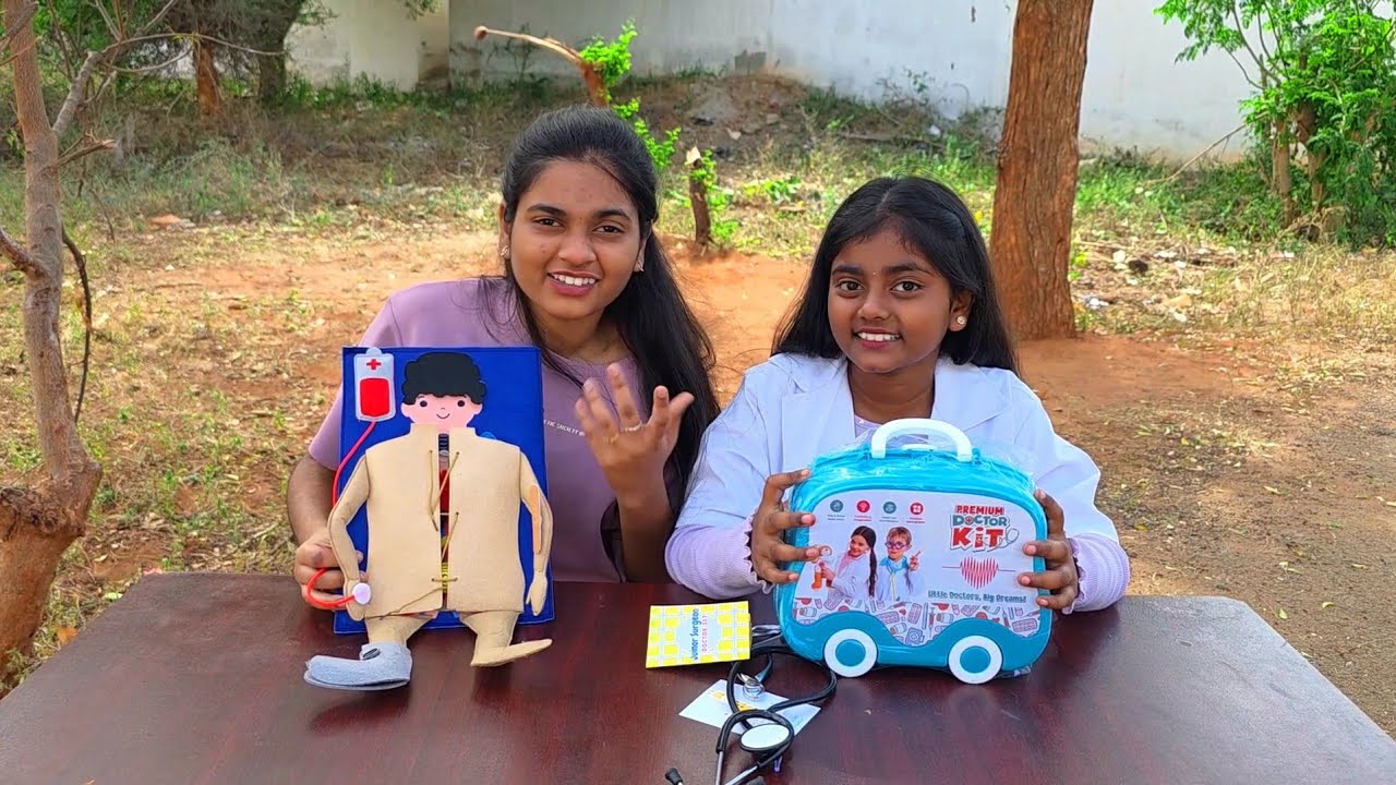 Satisfying with Unboxing Doctor Toy set🩺🏥👩‍⚕️Diyaishwarya UNBOXING I DIY 