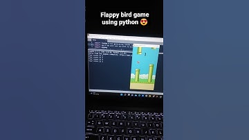 Flappy Bird game using python #shorts #coding #python
