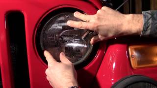 Jeep Wrangler(TJ): Replacing Headlights - YouTube