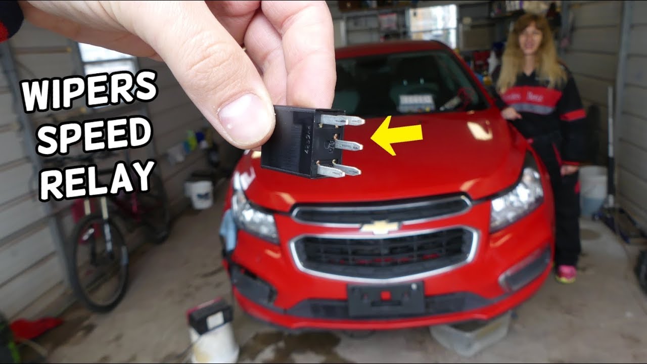 CHEVROLET CRUZE WINDSHIELD WIPERS SPEED RELAY LOCATION