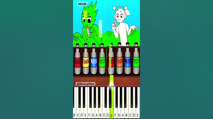 Sprunki Challenge COMPLETE EDITION! @SkinnyPale - Piano Tutorial
