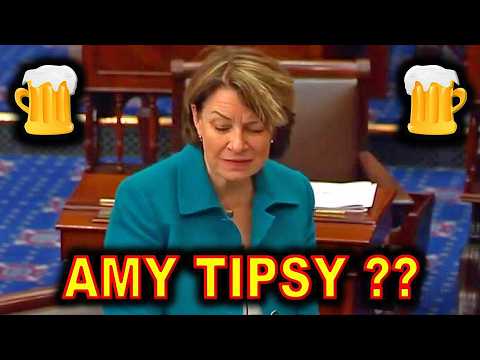 Was Senator Amy Klobuchar "SCHNOCKERED" at 9AM TODAY ?????