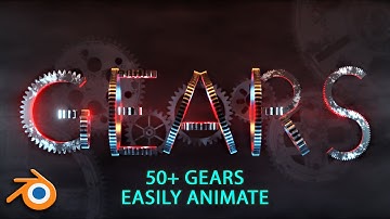 Make and animate gears the right way : easy and realistic!