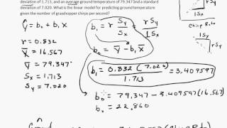 Creating the linear model by Formulas and Computer Printout