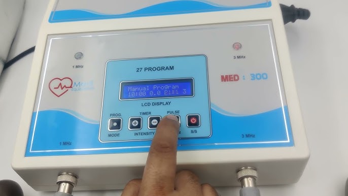 1 MHz Professional Ultrasound Therapy Machine for Pain Relief and  micro-massage