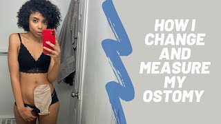 How I Change and Measure My Ostomy! Hollister Products screenshot 5