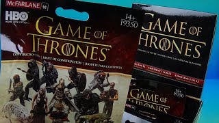 HBO GAME OF THRONES MYSTERY BLIND BAG OPENING McFARLANE TOYS