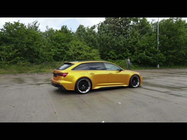 AUDI RS6 mit Schmidt Revolution Twenty One Forged in 22" mit KW Variante 4