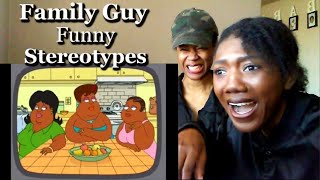 Family Guy Funniest Stereotypes | Katherine Jaymes Reaction