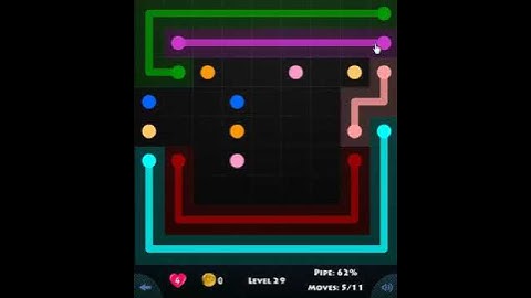 flow game facebook - 9 x 9 mania level 29 Connect the dots