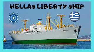 GREECE: WW2 LIBERTY SHIP (SS HELLAS LIBERTY) fully renovated #ww2 #travel #ship