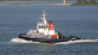 Schlepper VB Bremerhaven am 05.06.25 am Bremerhavener Port.