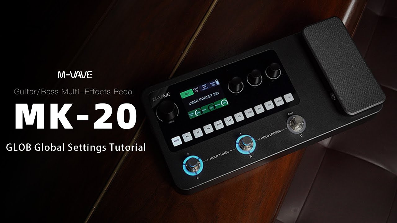 M-VAVE MK-20 Global Settings Tutorial - YouTube
