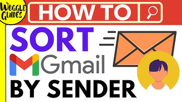 How to sort Gmail by sender